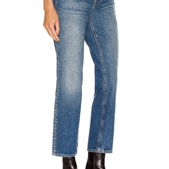 NWOT Grlfrnd the Cassidy Mid Rise Straight Leg denim - Picture 3 of 16